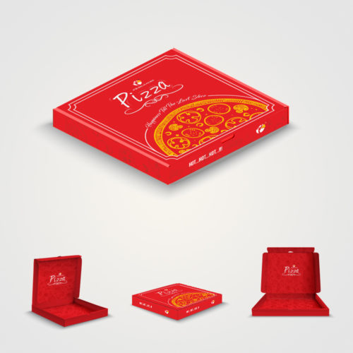 Box Design for Pizza Swag